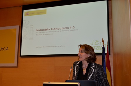 Begoña Cristeto expone las medidas adoptadas en Industria 4.0