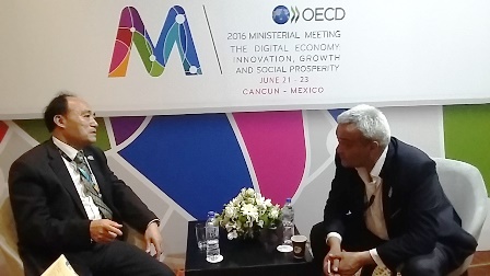 Un momento de la reunión