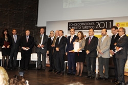 Entrega de Medallas de Turismo