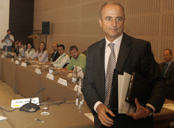 Miguel Sebastián durante la reunión del G20