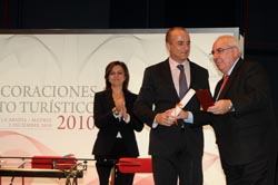 Miguel Sebastián en la entrega de Medallas de la edición 2010