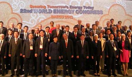 Soria en el 22º congreso mundial de la energía