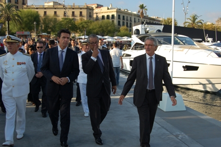 Momento de la inauguración